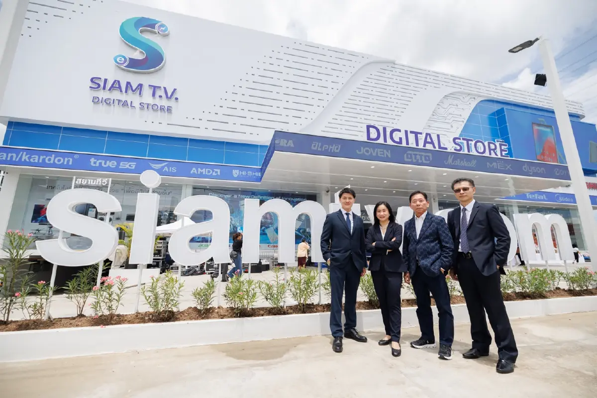 เปิดตัวอย่างเป็นทางการ“Siam T.V. Ruamchok – The 1st Flagship Store in Thailand”
