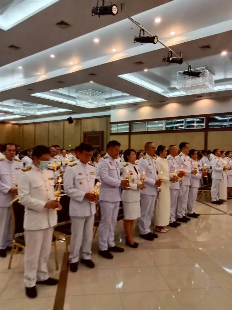อัยการจังหวัดเเขวงนน นำคณะร่วมกิจกรรมเฉลิมพระเกียรติถวายพระพร
