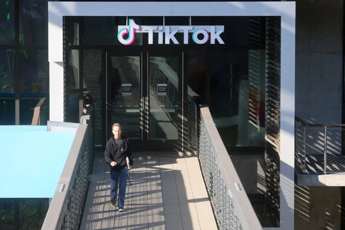 สำนักงานใหญ่ของบริษัทโซเชียลมีเดีย TikTok ในสหรัฐอเมริกา
