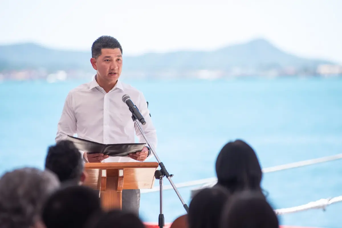 เชฟรอนและบริษัทผู้รับเหมาฉลองพิธีตั้งชื่อเรือขนส่งลำใหม่  ผสานเทคโนโลยีทันสมัย เพิ่มประสิทธิภาพและความปลอดภัยในการดำเนินงาน