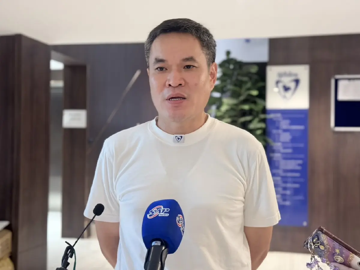 นายอาสพลธ์ สรรณ์ไตรภพ สส.ศรีสะเกษ พรรคภูมิใจไทย ในฐานะประธานคณะกรรมาธิการการป้องกันและปราบปรามการทุจริตประพฤติมิชอบ สภาผู้แทนราษฎร 