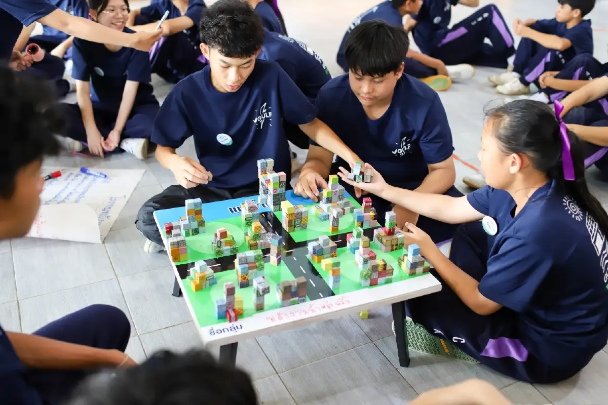 GULF Sparks Energy ชวนน้องท่องโลกพลังงาน ปี 3” พาเยาวชนปั้นเมืองพลังงาน เติมความรู้เรื่องแหล่งผลิตไฟฟ้าใกล้ตัว