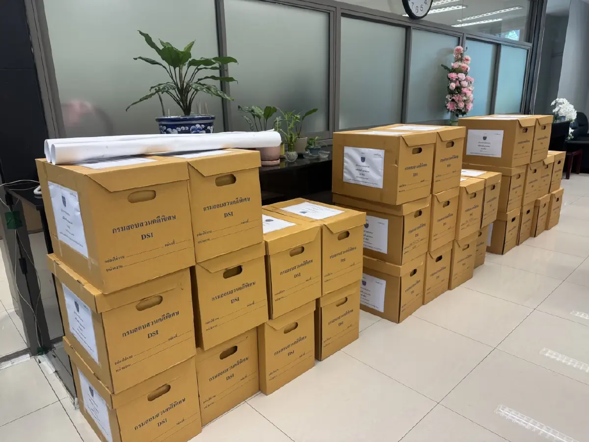 DSI ลุยฟ้อง "คดีฮั้วถนนนครปฐม" 70 ราย! โยงเครือข่าย "กำนันนก" หอบหลักฐาน 1.5 หมื่นแผ่นส่งอัยการ