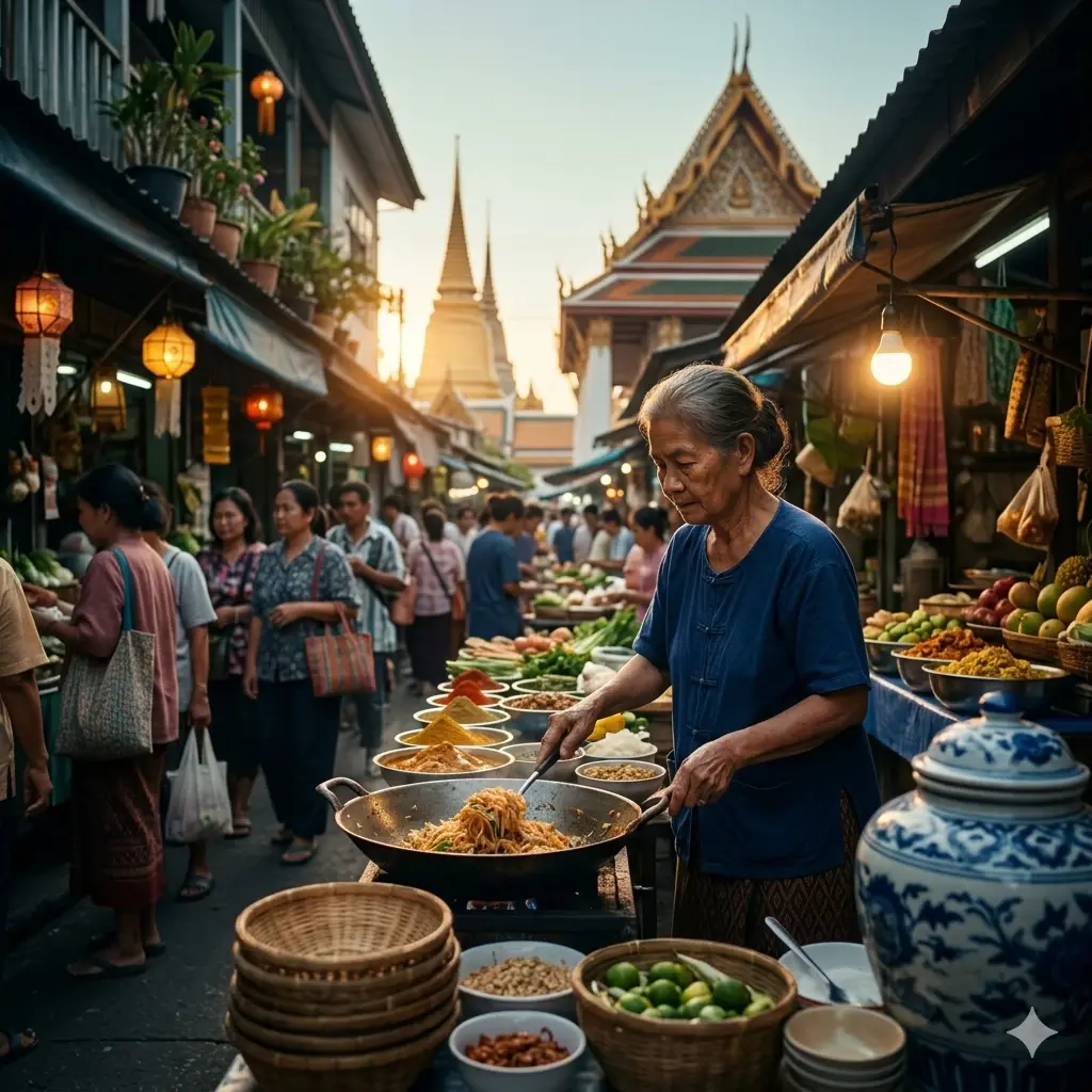 ภาพอัตลักษณ์ของชุมชนต่างๆ ใน กทม. ที่สร้างโดย AI