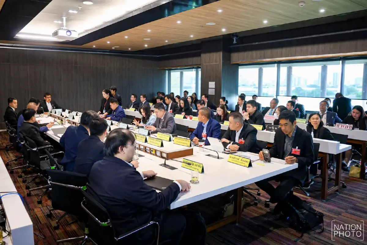พิทักษ์เดช เดชเดโช ประธานกรรมมาธิการป.ป.ง. กล่าวถึงกรอบการประชุมตรวจสอบมาตรการป้องกันการใช้แพลตฟอร์มการซื้อขายหลักทรัพย์ของโบรกเกอร์ เป็นช่องทางในการเปิดบัญชีม้าและฟอกเงิน