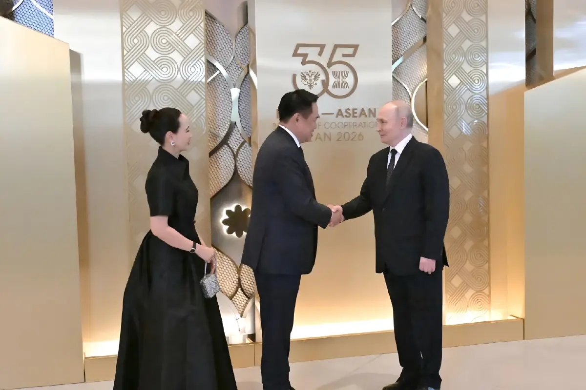 เปิดภาพชื่นมื่น "อนุทิน" จับมือ "ปูติน" พร้อมถก "เอกชนไทยในรัสเซีย" หนุนขยายการค้า "รัสเซีย-ยูเรเซีย"