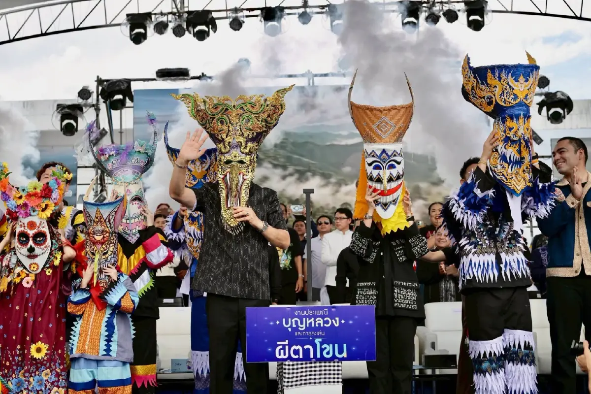 “อนุทิน” เปิดงาน “ผีตาโขน จ.เลย 2569”  ชูวัฒนธรรมเด่น Soft Power เสน่ห์ไม่มีใครเหมือน