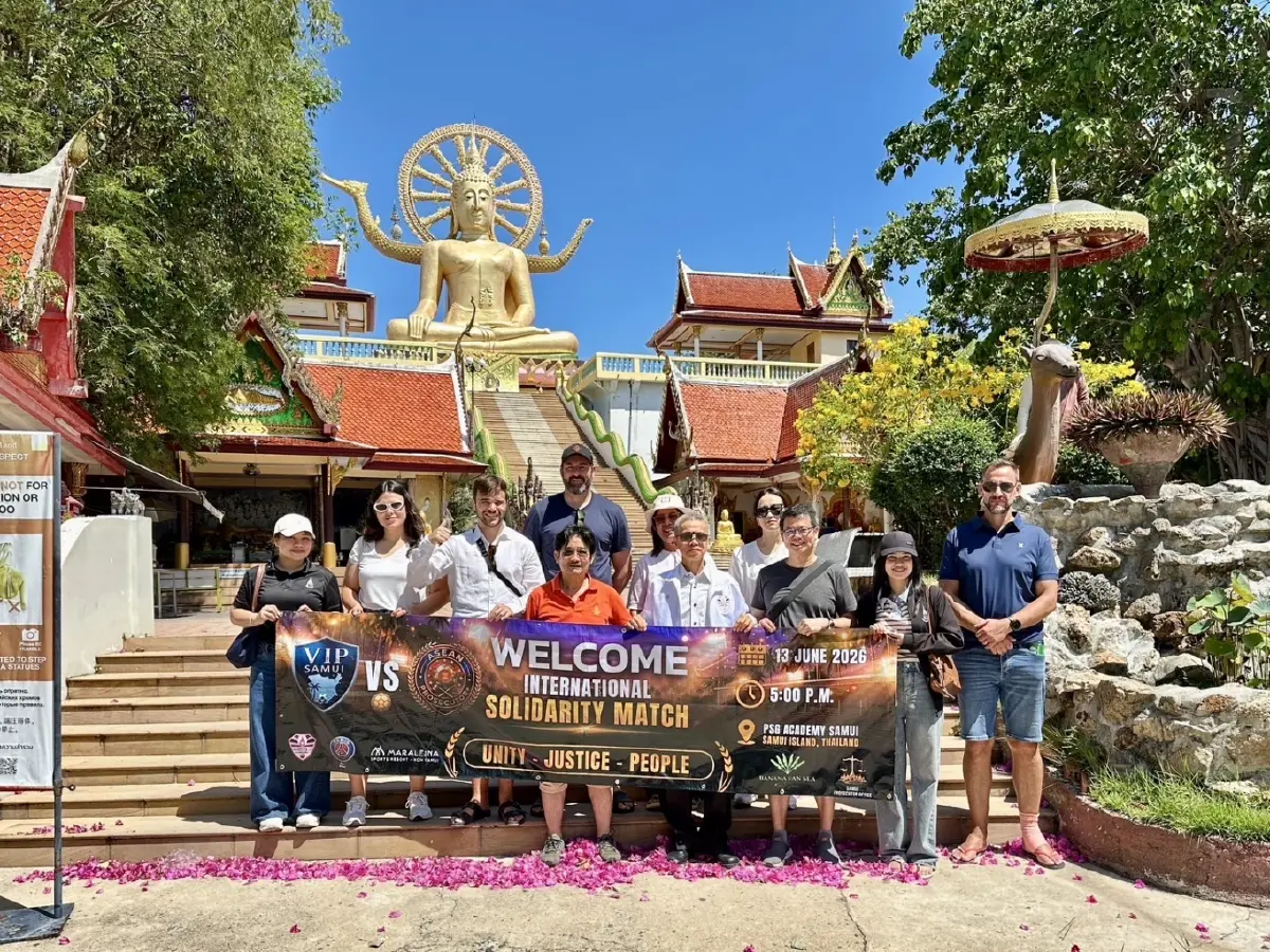 รอง อสส.นำทีมบอลอัยการอาเซียนพลัส บุกไปตีเสมอ วีไอพีสมุย 2-2