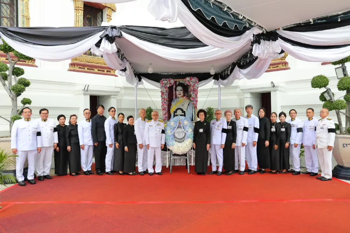 มูลนิธิศรีเทพไทย ร่วมเป็นเจ้าภาพพระพิธีธรรมสวดพระอภิธรรม พระบรมศพ “สมเด็จพระพันปีหลวง”