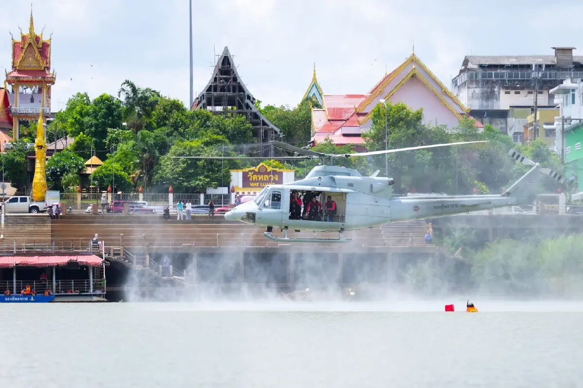 รมช.มท.ตรวจเยี่ยมการฝึกป้องกันอุทกภัย-ตั้งเป้าลดผลกระทบ ปชช.
