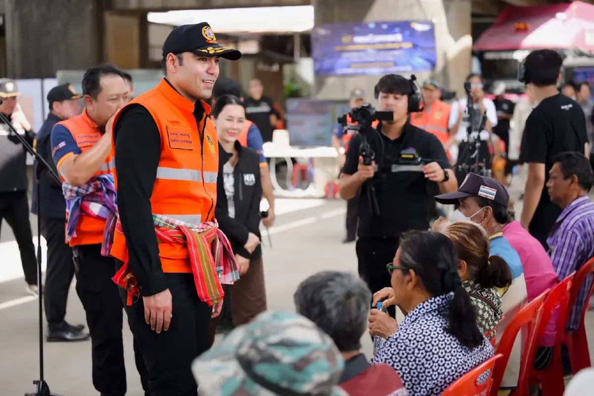 รมช.มท.ตรวจเยี่ยมการฝึกป้องกันอุทกภัย-ตั้งเป้าลดผลกระทบ ปชช.