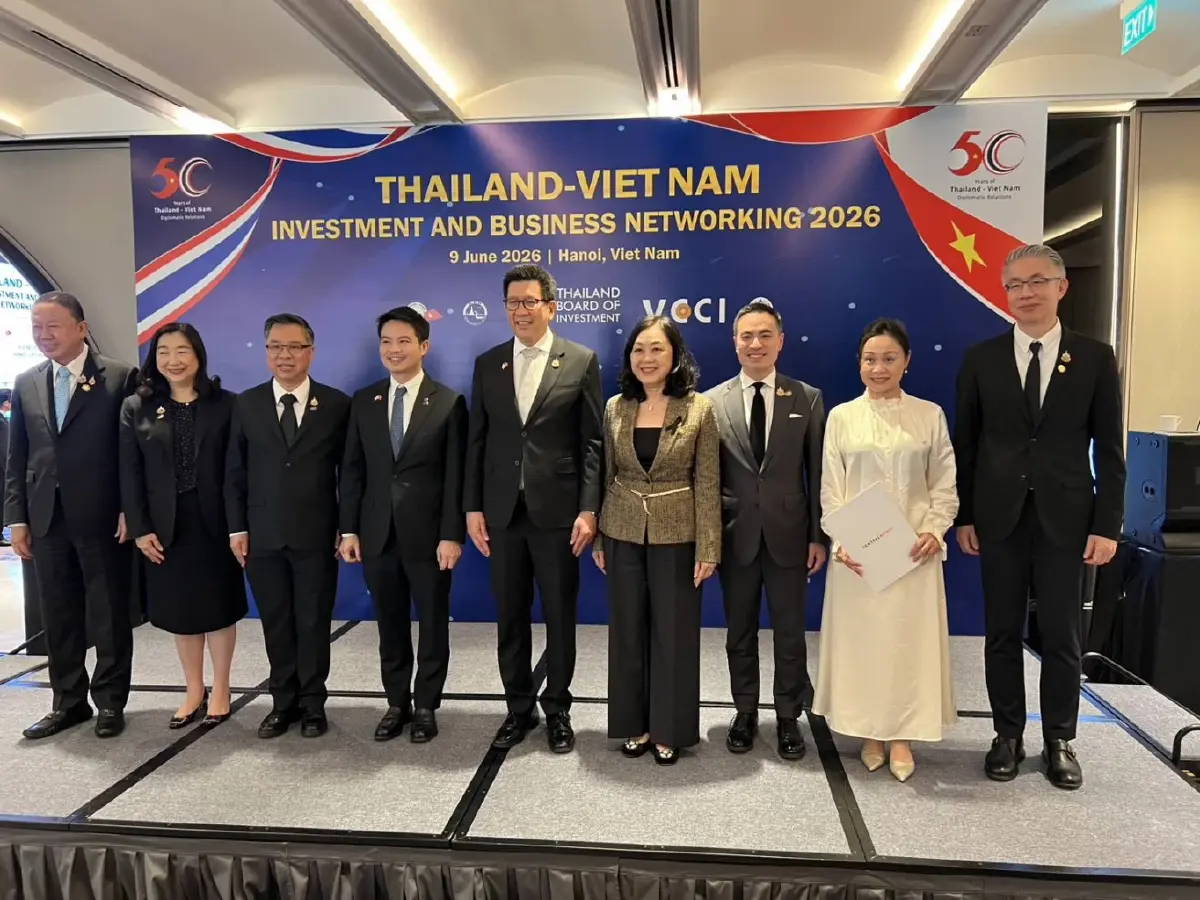 'เอกนิติ' ชู 'ไทย - เวียดนาม' โตไปด้วยกัน ยกระดับหุ้นส่วนเศรษฐกิจ