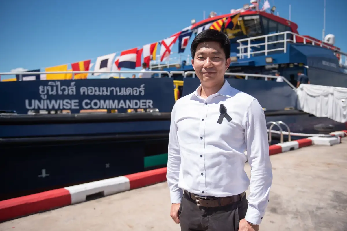 เชฟรอนและบริษัทผู้รับเหมาฉลองพิธีตั้งชื่อเรือขนส่งลำใหม่  ผสานเทคโนโลยีทันสมัย เพิ่มประสิทธิภาพและความปลอดภัยในการดำเนินงาน