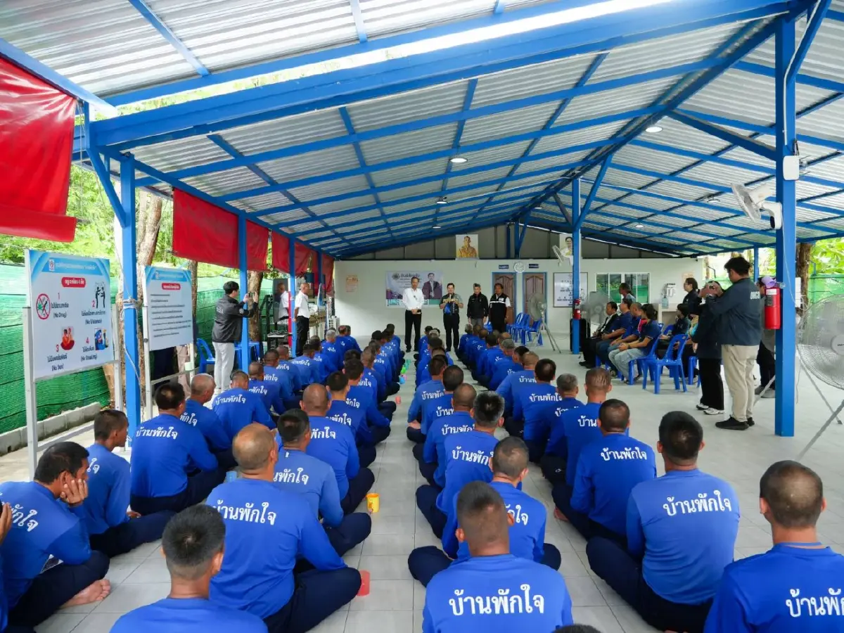ป.ป.ส. เยือน "บ้านพักใจ" ชูโมเดลฟื้นฟูผู้ป่วยยาเสพติดคืนสังคม