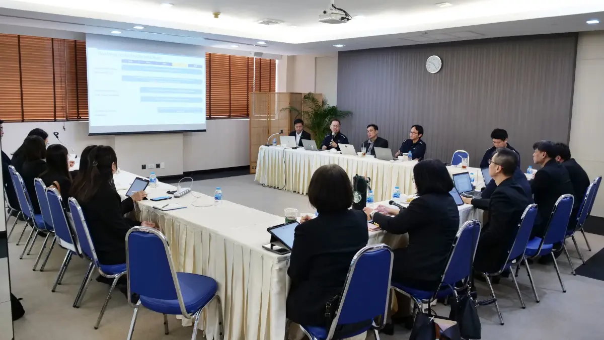 กบข. ต้อนรับคณะศึกษาดูงานจากโครงการพัฒนานักบริหารการตรวจเงินแผ่นดินระดับสูง รุ่นที่ 15