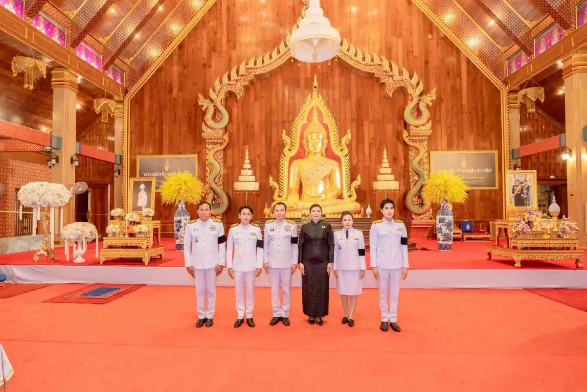 สส.พรรคไทรวมพลัง ร่วมพิธีบำเพ็ญพระราชกุศลสวดพระอภิธรรมพระศพ เจ้าฟ้าพัชรกิติยาภาฯ