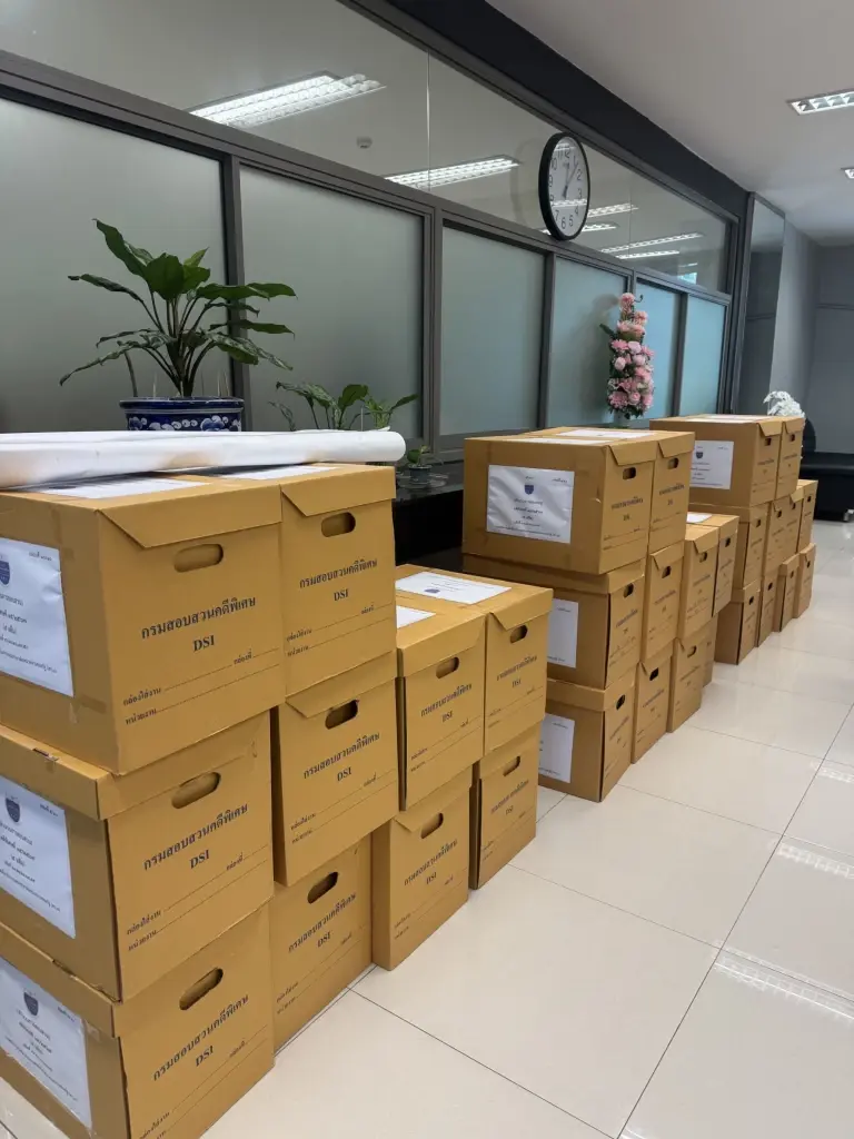 DSI ลุยฟ้อง "คดีฮั้วถนนนครปฐม" 70 ราย! โยงเครือข่าย "กำนันนก" หอบหลักฐาน 1.5 หมื่นแผ่นส่งอัยการ