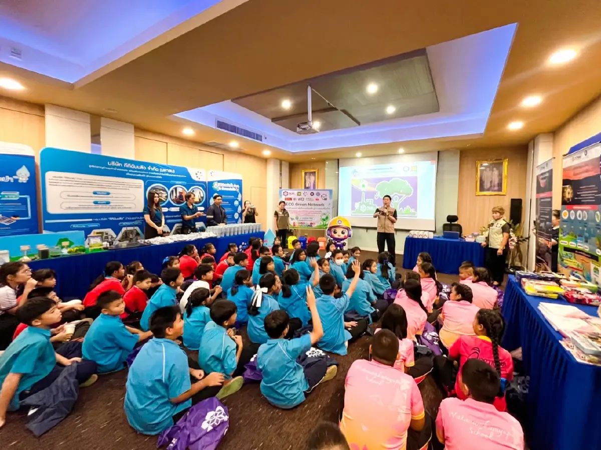 TTW หนุน "ECO Green Networks" ปลูกฝังการจัดการน้ำเยาวชนบางปะอิน