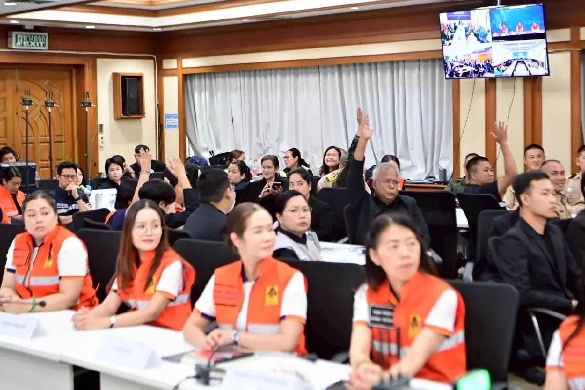 “เจเศรษฐ์” นำฝึกบริหารสาธารณภัยเตรียมพร้อมกรณีอุทกภัยสงขลา