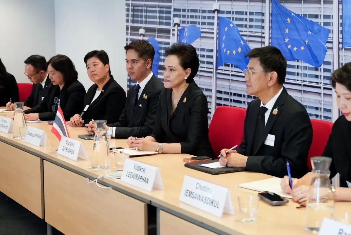 "ศุภจี" นำทัพ "ทีมไทยแลนด์" เจรจา EU เร่งปิดดีล FTA ไทย-EU ดันการค้าการลงทุน และสินค้าเกษตรไทย