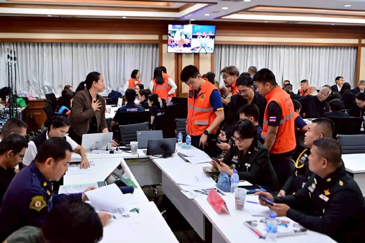 “เจเศรษฐ์” นำฝึกบริหารสาธารณภัยเตรียมพร้อมกรณีอุทกภัยสงขลา