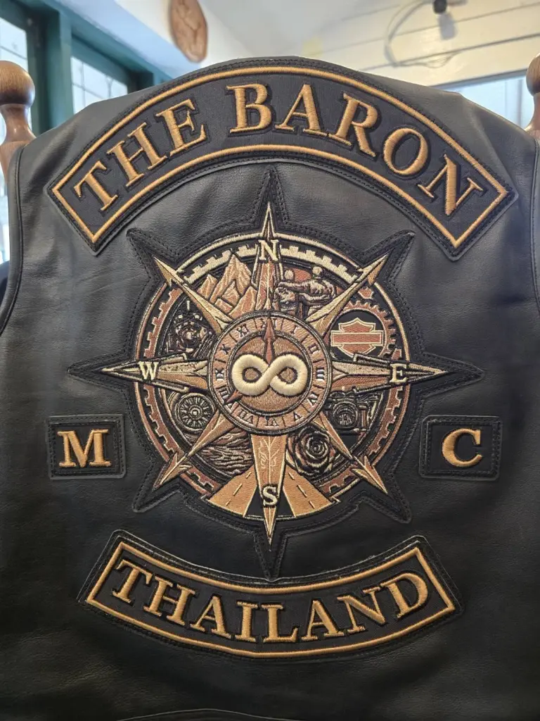 Full Patch กลุ่ม THE BARON MOTORCYCLE CLUB THAILAND (THE BARON MC) 