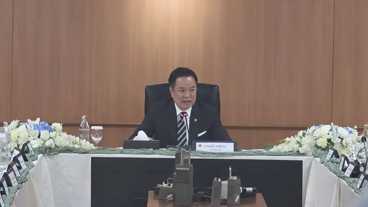 นายกอนุทินประชุมหัวหน้าส่วนราชการ