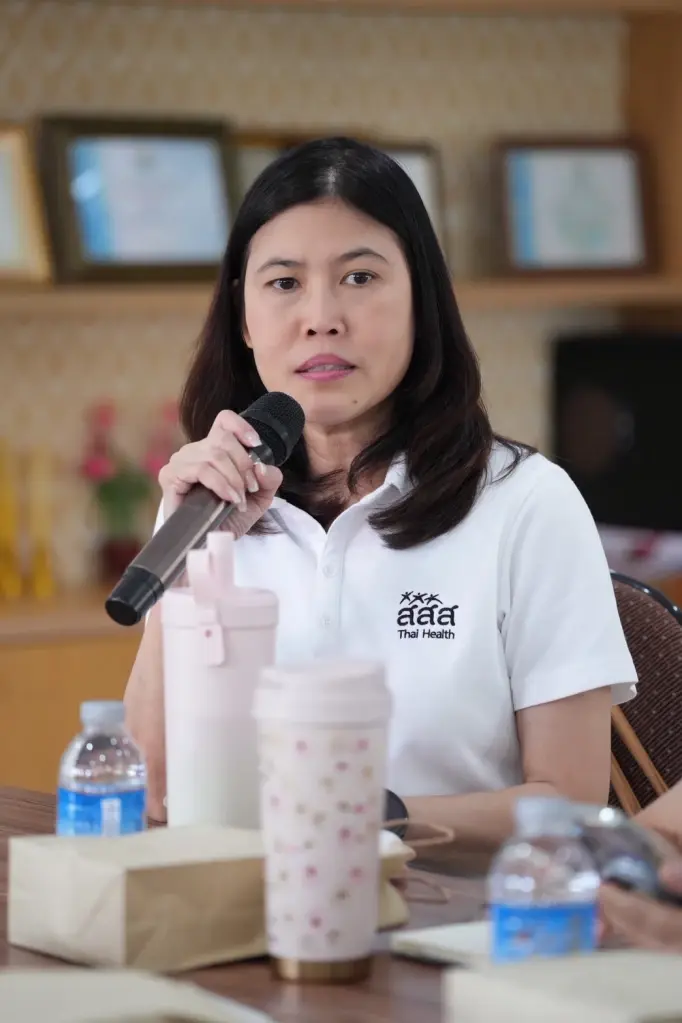 นางสาวรุ่งอรุณ  ลิ้มฬหะภัณ  ผู้อำนวยการสำนักสนับสนุนการควบคุมปัจจัยเสี่ยงหลัก สสส.