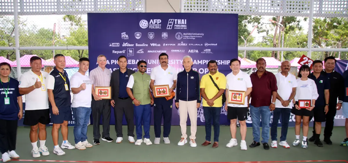 “สุวัจน์” เปิดแข่งขัน Asia Pickleball นักกีฬา 15 ประเทศร่วมชิง