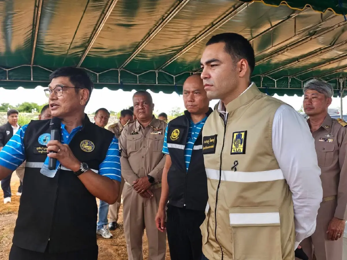 มท.3 ตรวจราชการ "จันทบุรี" ติดตามจัดการน้ำ-รับมือภัยพิบัติ