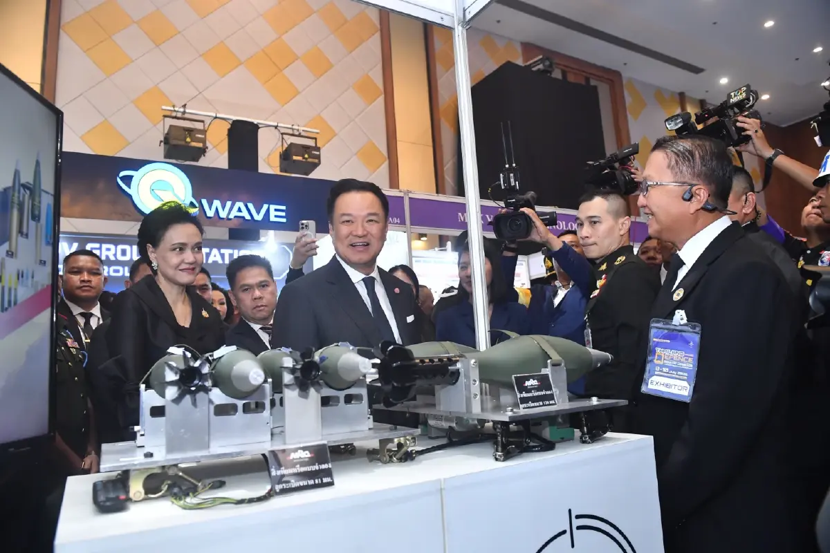 "อนุทิน" เปิดม่าน THAIDEF-EX 2026 ครั้งแรกของไทย! ชูธง "พึ่งพาตนเอง"