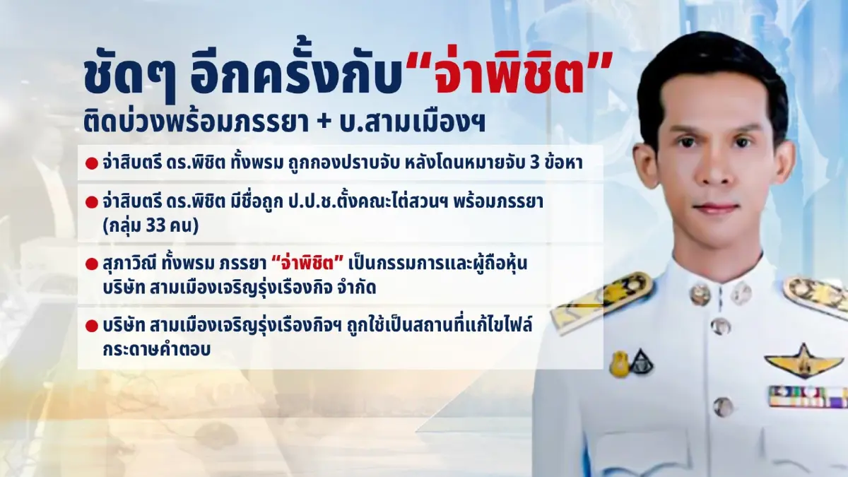 เส้นทาง! "ดร.วิน-จ่าพิชิต"  ผู้ต้องหา "แก๊งโกงสอบท้องถิ่น"  จาก "พนง.ร้านสะดวกซื้อ" สู่ "ที่ปรึกษาฯ" ก่อนจนมุมกองปราบ!