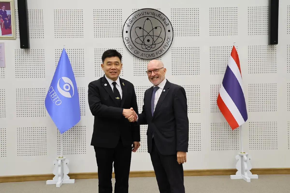 ปส. ผนึกเลขาฯ CTBTO ยกระดับไทยสู่ศูนย์กลางนิวเคลียร์สากล