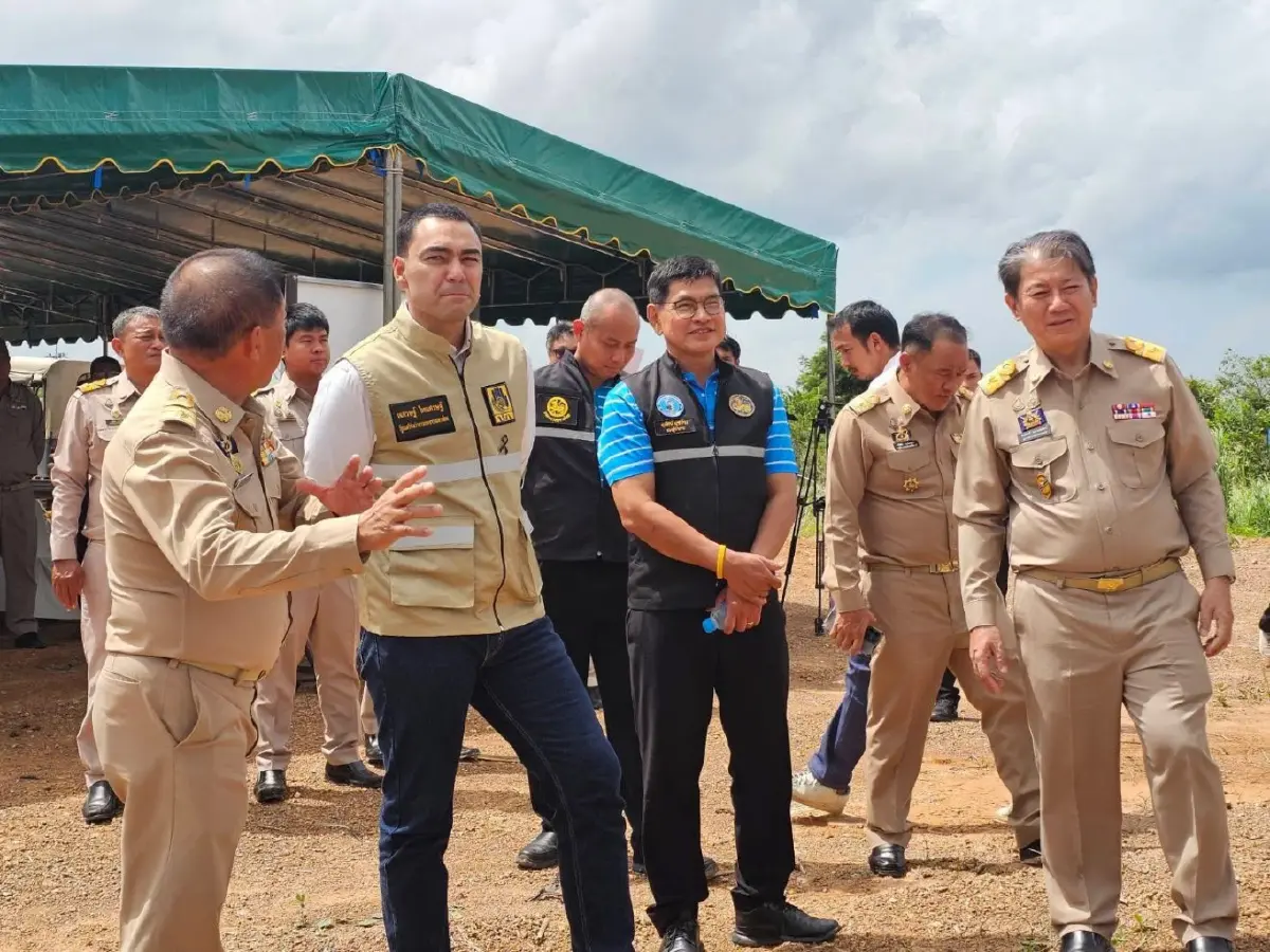 มท.3 ตรวจราชการ "จันทบุรี" ติดตามจัดการน้ำ-รับมือภัยพิบัติ