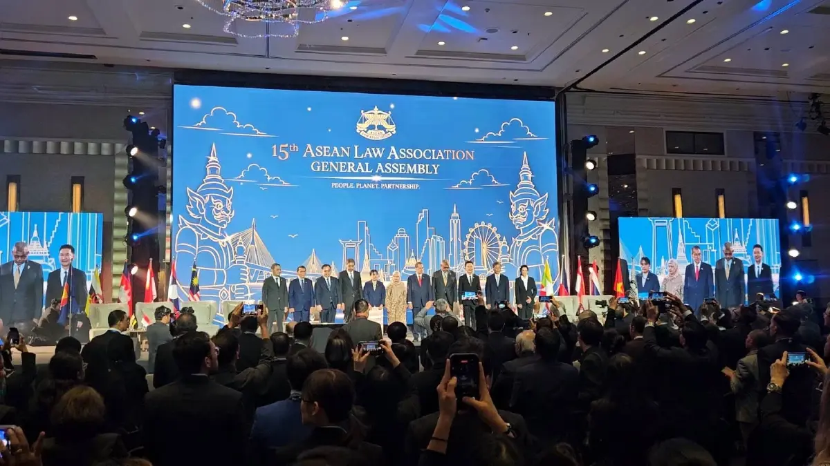 ปธ.ศาลฎีกาไทย  เปิดประชุมใหญ่ ALA ครั้งที่ 15  นำถกกฎหมายอาเซียน