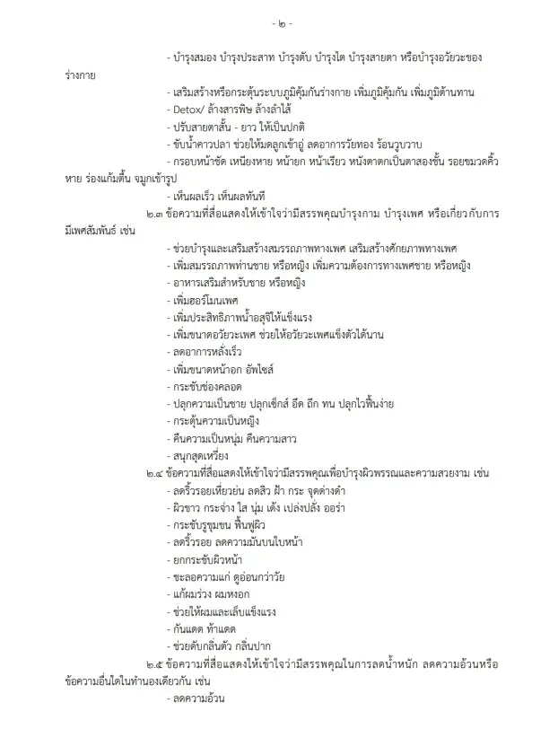 "อย."ออกกฎเหล็กปี 69! คุมเข้ม"โฆษณาอาหาร" ห้ามใช้คำ โอ้อวดเกินจริงทุกสื่อ