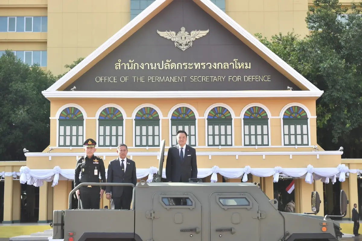 "อนุทิน" เปิดม่าน THAIDEF-EX 2026 ครั้งแรกของไทย! ชูธง "พึ่งพาตนเอง"