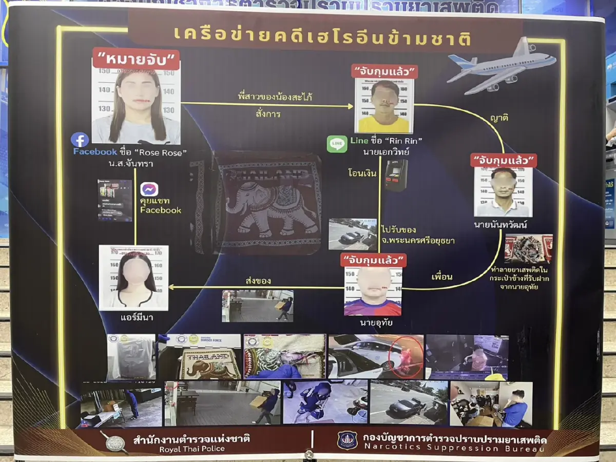 “บิ๊กราญ” เผย “Rose Rose” คนบงการแพกยาให้ แอร์มีนา หนีออกไทยแล้ว