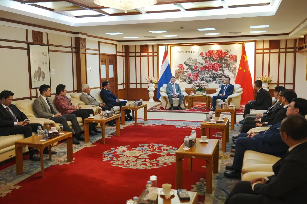 ภูมิธรรม เวชยชัย นำทัพ พรรคเพื่อไทย ร่วมยินดี 105 ปี พรรคคอมมิวนิสต์จีน 