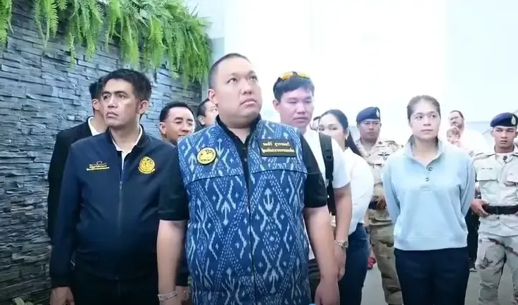 นายพลพีร์ สุวรรณฉวี รมช.มหาดไทย ลงพื้นที่ตรวจสอบโรงแรมและสถานประกอบการ ในจ.ภูเก็ต