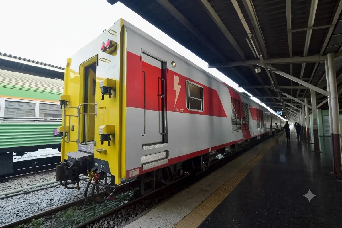 ไทยทำไทยใช้! "ยศชนัน" เปิดตัว "รถไฟไทยทำ" รถไฟ EV ระดับ Luxury Class ต้นแบบ ฝีมือคนไทยให้