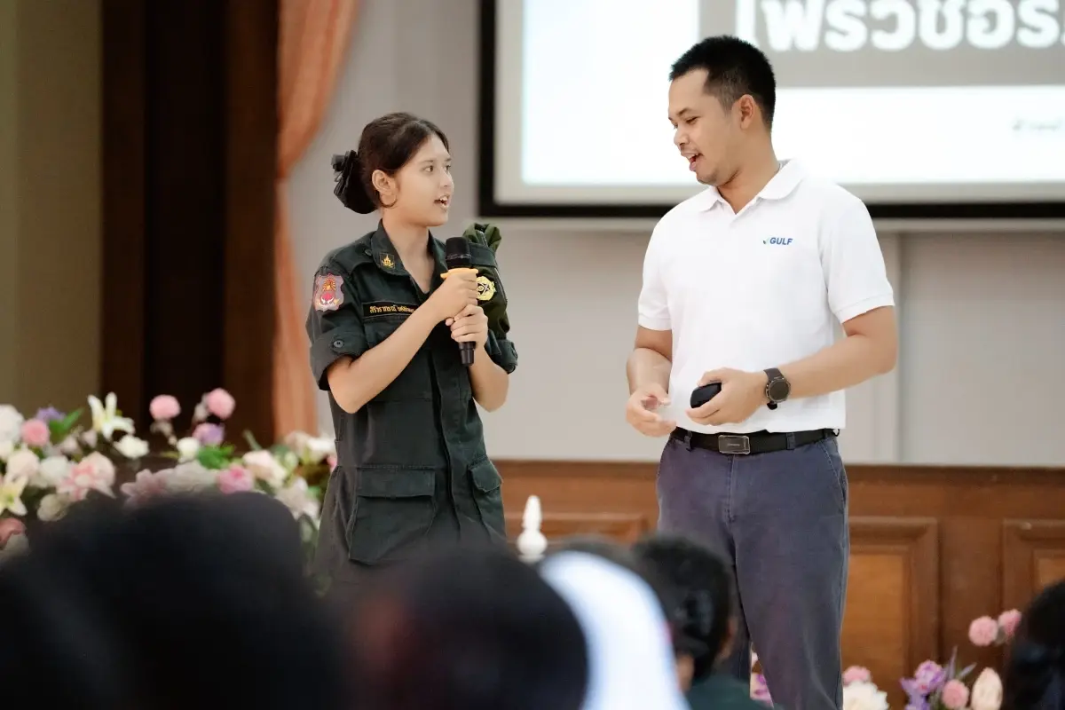 GULF เสริมเกราะให้ชุมชน จัดกิจกรรม “GULF Care ส่งต่อความรู้ สู้ภัยพิบัติ” เพิ่มทักษะให้เยาวชน อ.จะนะ จ.สงขลา รับมือน้ำท่วมและเหตุฉุกเฉินอย่างเหมาะสม