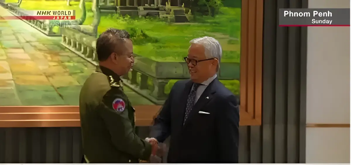 "ญี่ปุ่น" ผันตัวเป็นหุ้นส่วนด้านความมั่นคงกับ "กัมพูชา"