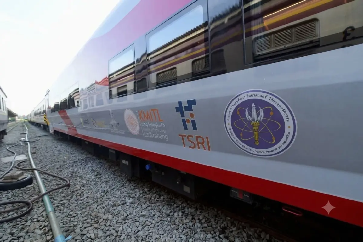 ไทยทำไทยใช้! "ยศชนัน" เปิดตัว "รถไฟไทยทำ" รถไฟ EV ระดับ Luxury Class ต้นแบบ ฝีมือคนไทยให้