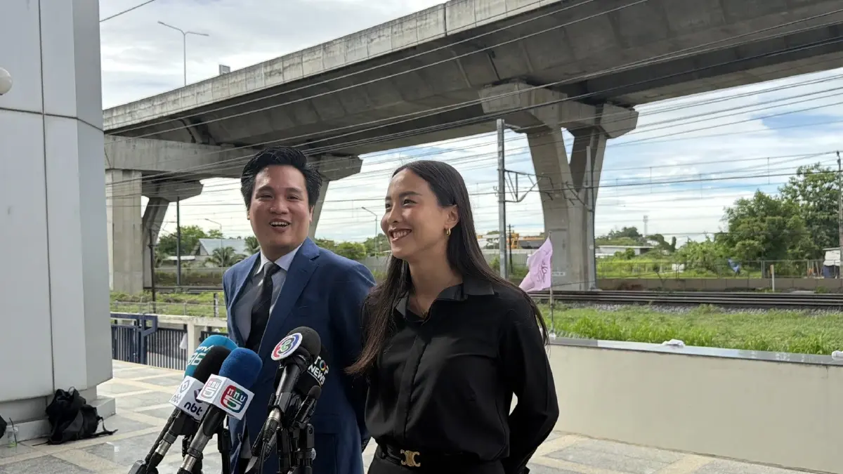ไอซ์ รักชนก ให้สัมภาษณ์ หลังขอโทษ สุชาติ ชมกลิ่น รมว.ทส.กลางศาล และนายสุชาติ ยอมถอนฟ้องในคดีหมิ่นประมาท