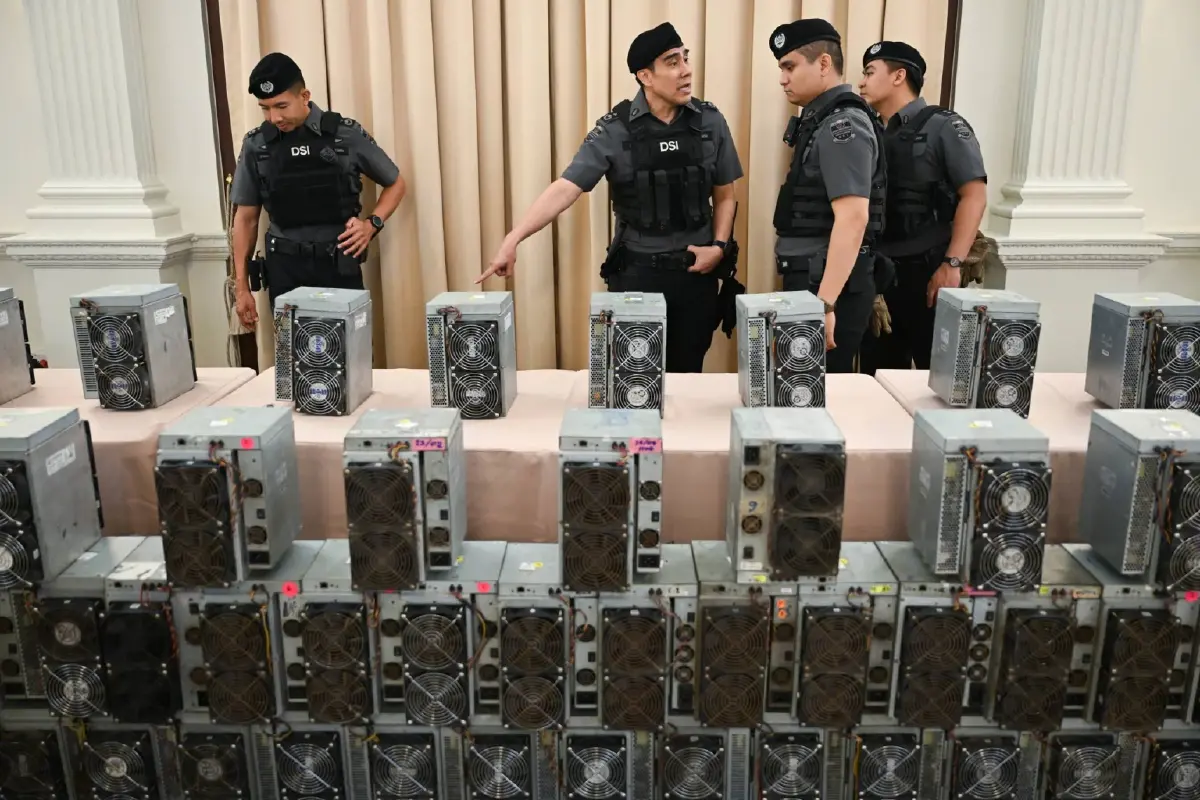 อนุทิน แถลงทลายเหมืองบิตคอยน์ 7 จุด ลอบใช้ไฟหลวงขุดเงินดิจิทัล