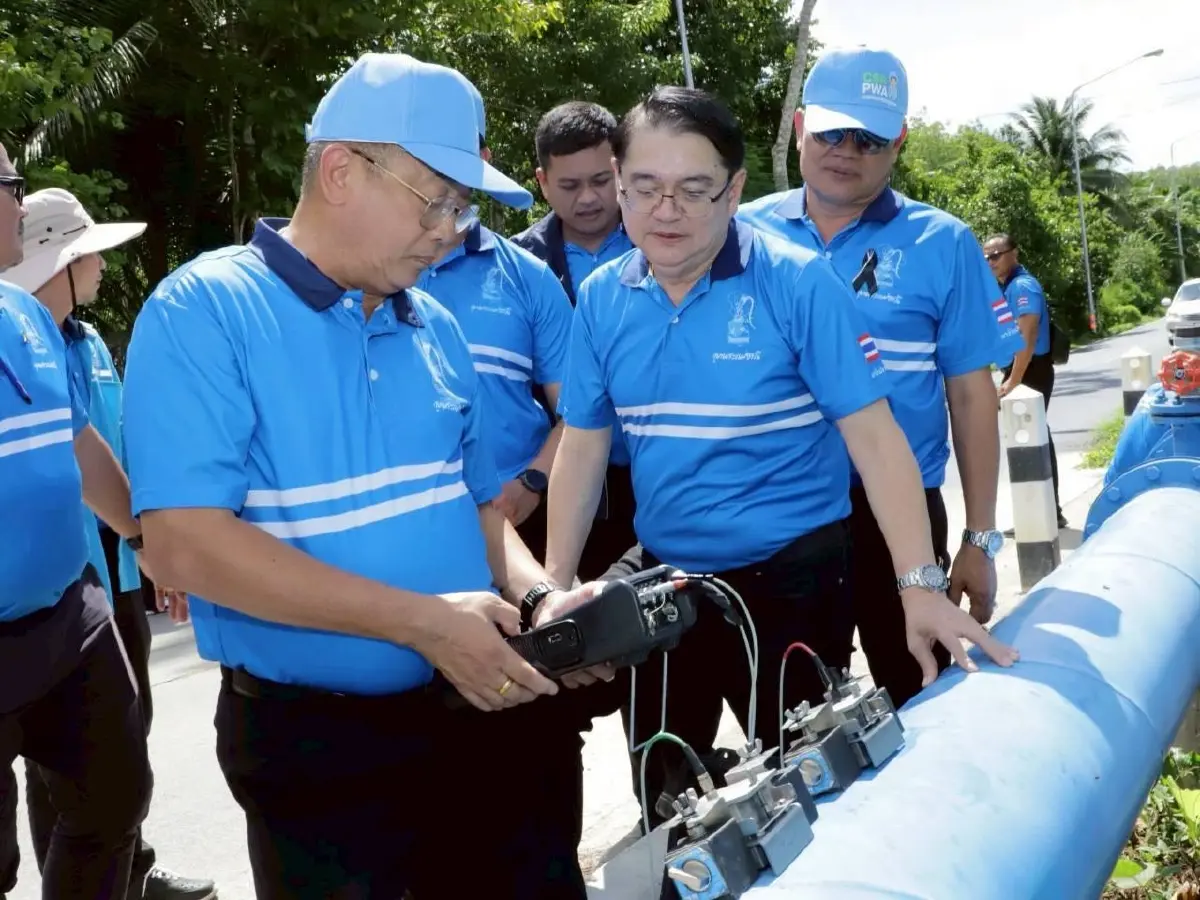 การประปาสมุยลงพื้นที่แก้ไขปัญหา