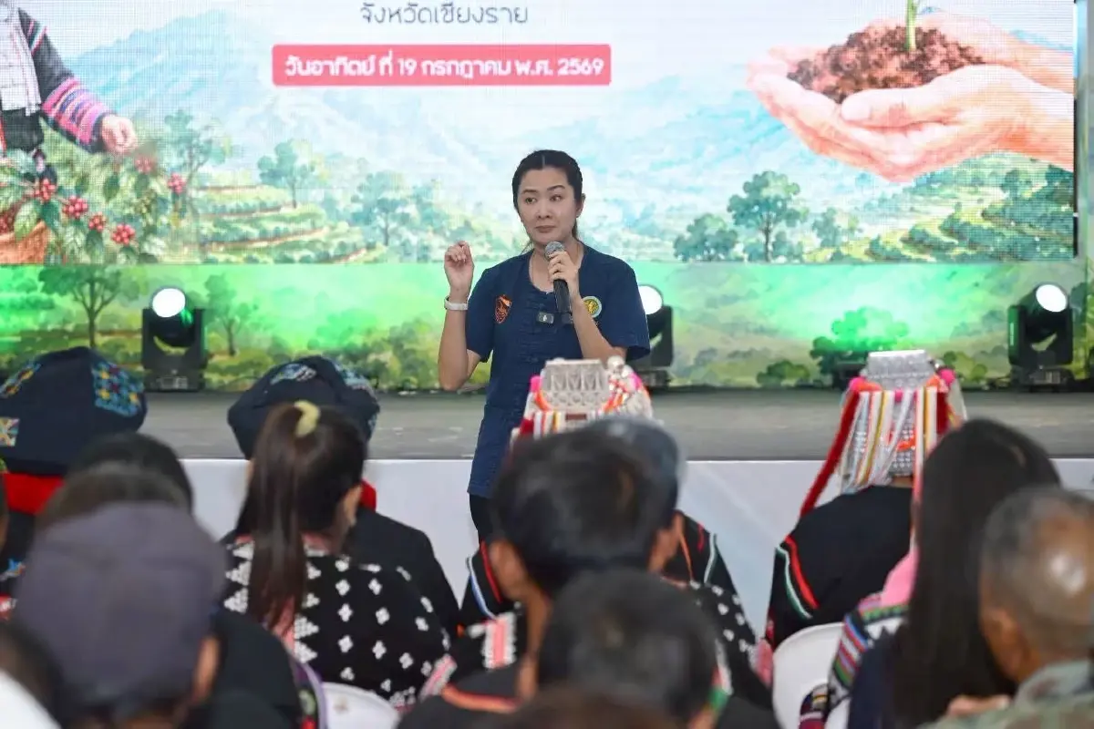 "รมช.เกษตรฯ ปิยะรัฐชย์" เดินหน้านโยบายปลูกกาแฟทดแทนข้าวโพด -ไร่เลื่อนลอย