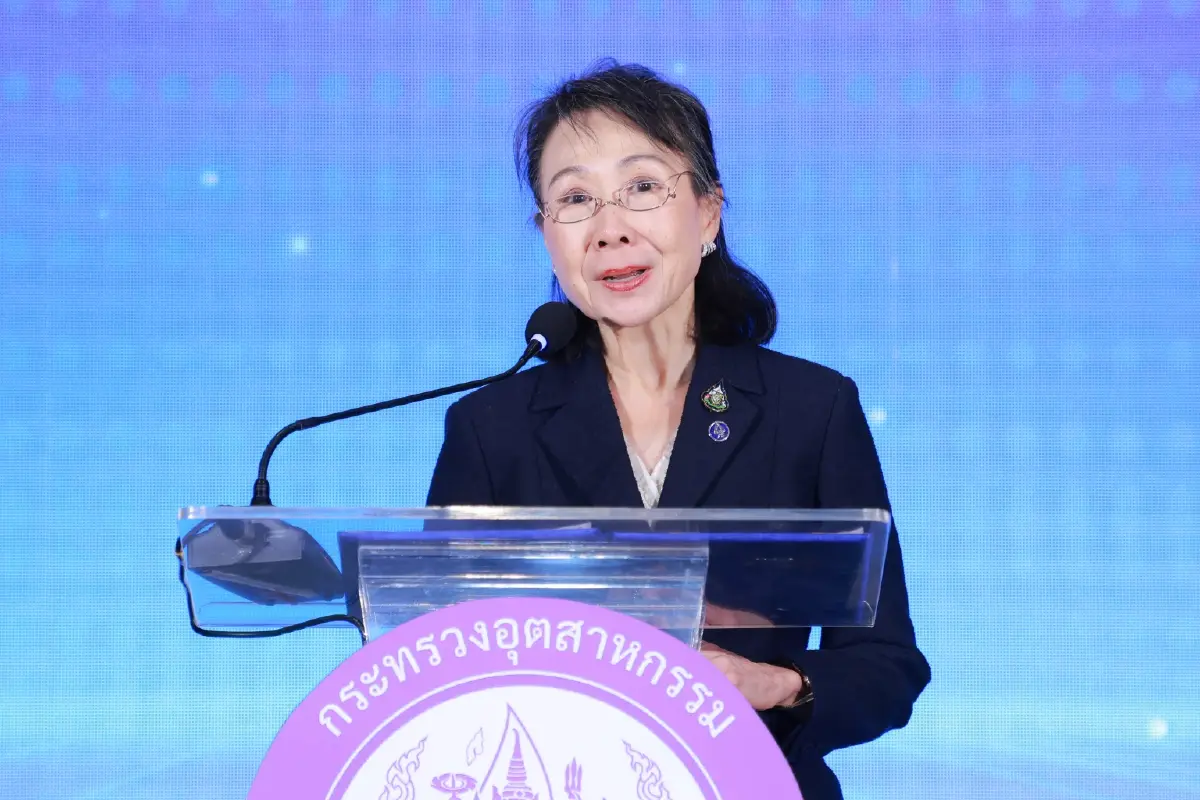 นางพิมพ์ใจ ลี้อิสสระนุกูล ประธานสภาอุตสาหกรรมแห่งประเทศไทย