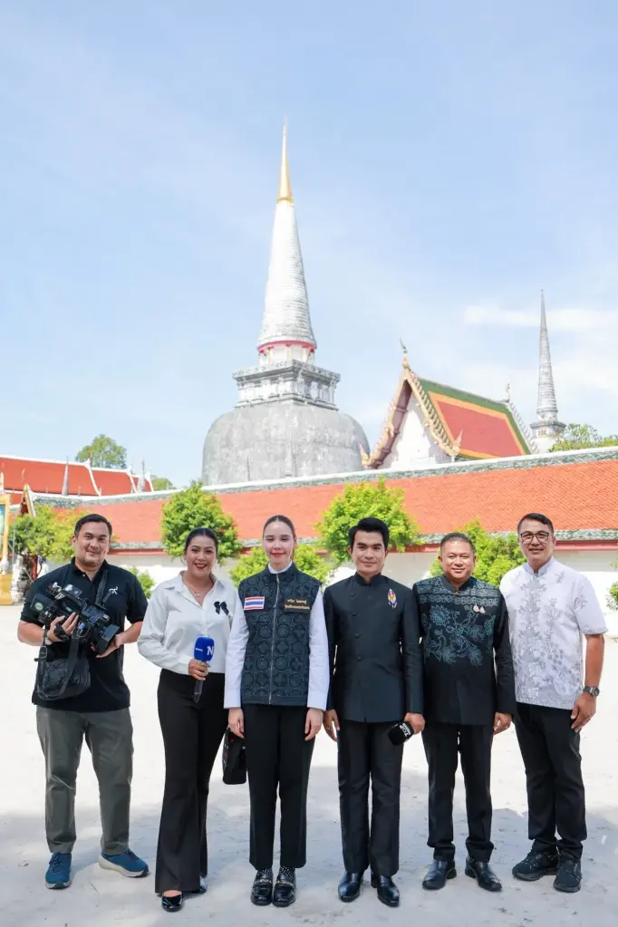 รมว.วัฒนธรรม ตรวจความพร้อมวัดพระมหาธาตุ นครศรีธรรมราช ก่อนลุ้นประกาศขึ้นทะเบียนมรดกโลก